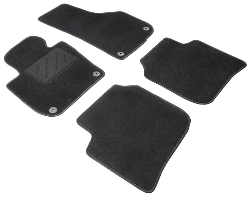 Walser Comfort Auto Teppiche für Skoda Superb II 2008-2015, Superb II Kombi 2009-2015, 100% passgenaue Auto Fußmatten Made in Europe, Fußmatte Auto, Autoteppich Auto, Fussmatten Auto von Walser