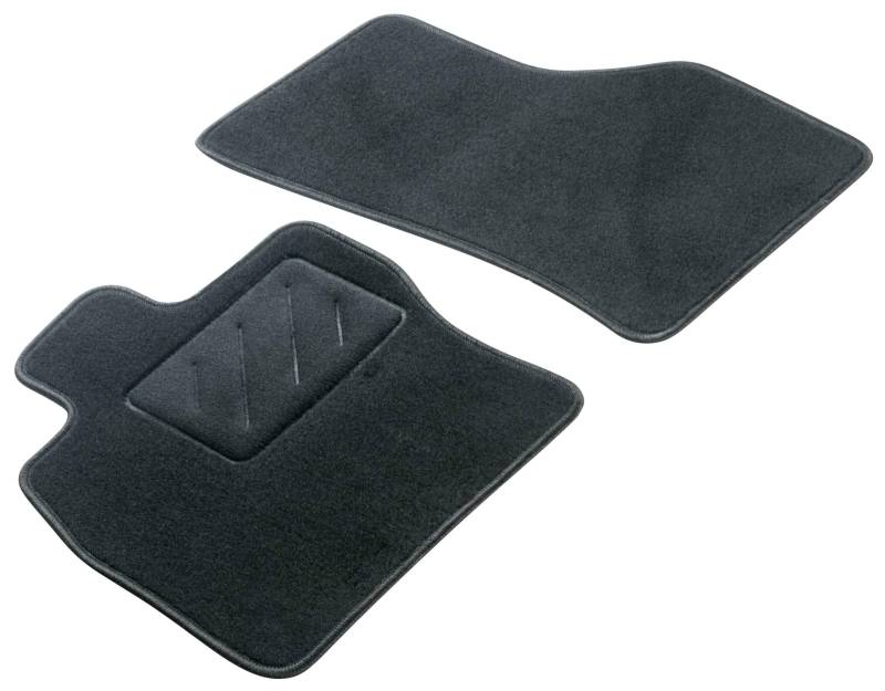Walser Comfort Auto Teppiche für VW T5 04/2003-08/2015, VW T6 04/2015-Heute, 2 Sitzer, 100% passgenaue Auto Fußmatten Made in Europe, Fußmatte Auto, Autoteppich Auto, Fussmatten Auto von Walser