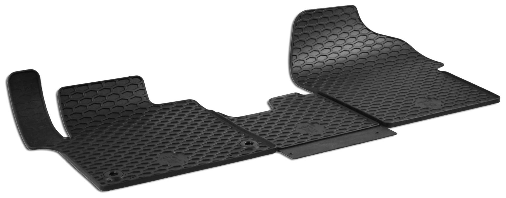 Walser DirtGuard Gummi Fussmatten Auto für Citroen Jumpy III/Peugeot Expert/Toyota Proace/Opel Vivaro/FIAT Scudo, 100% passgenaue Auto Fußmatten, robuste Universal Fußmatte Auto Walser DirtGuard Gummi Fussmatten Auto für Citroen Jumpy III/Peugeot Expert/Toyota Proace/Opel Vivaro/FIAT Scudo, 100% passgenaue Auto Fußmatten, robuste Universal Fußmatte Auto von Walser