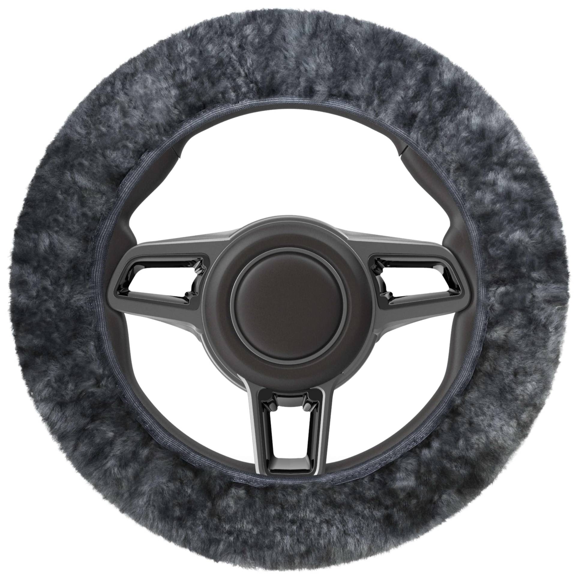 Walser Lammfell Lenkradbezug Auto, 100% Lammfell Lenkradschutz Auto, Auto Lenkradbezug, Lenkradbezug Fell, Lenkrad Bezug, Auto Winter Zubehoer, Lenkradbezug Winter, Lenkrad Wärmer anthrazit 19545 Walser Lammfell Lenkradbezug Auto, 100% Lammfell Lenkradschutz Auto, Auto Lenkradbezug, Lenkradbezug Fell, Lenkrad Bezug, Auto Winter Zubehoer, Lenkradbezug Winter, Lenkrad Wärmer anthrazit 19545 von Walser