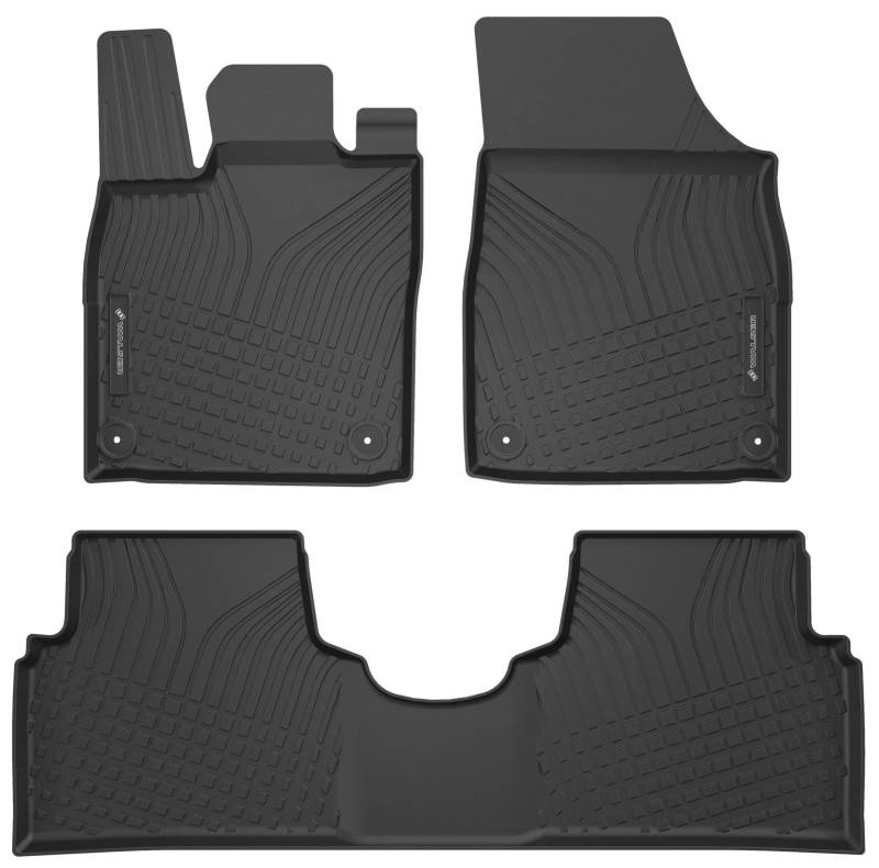 Walser Premium Fussmatten Auto für VW ID.3 (E11, E12) 11/2019-Heute, 100% passgenaue Gummimatten Auto - Made in EU, robuste Fußmatten Auto, Auto Fußmatten von Walser