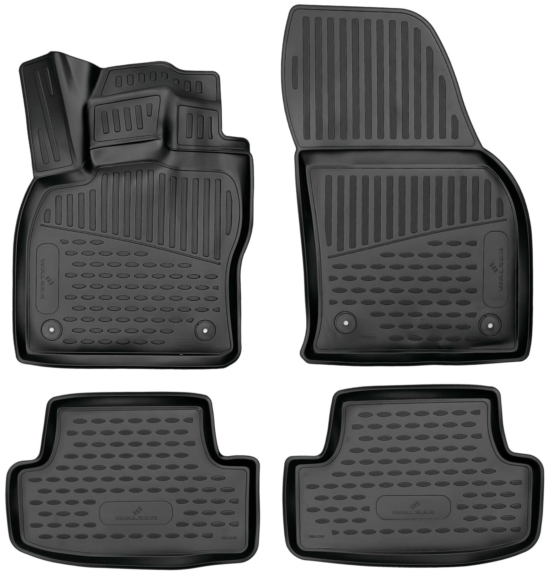 Walser XTR Gummi Fussmatten Auto für Audi Q2 06/2016-Heute, 100% passgenaue Auto Fußmatten, robuste Universal Fußmatte Auto, Gummimatten Auto, Auto Fussmatten Gummi, Auto Gummimatten Walser XTR Gummi Fussmatten Auto für Audi Q2 06/2016-Heute, 100% passgenaue Auto Fußmatten, robuste Universal Fußmatte Auto, Gummimatten Auto, Auto Fussmatten Gummi, Auto Gummimatten von Walser