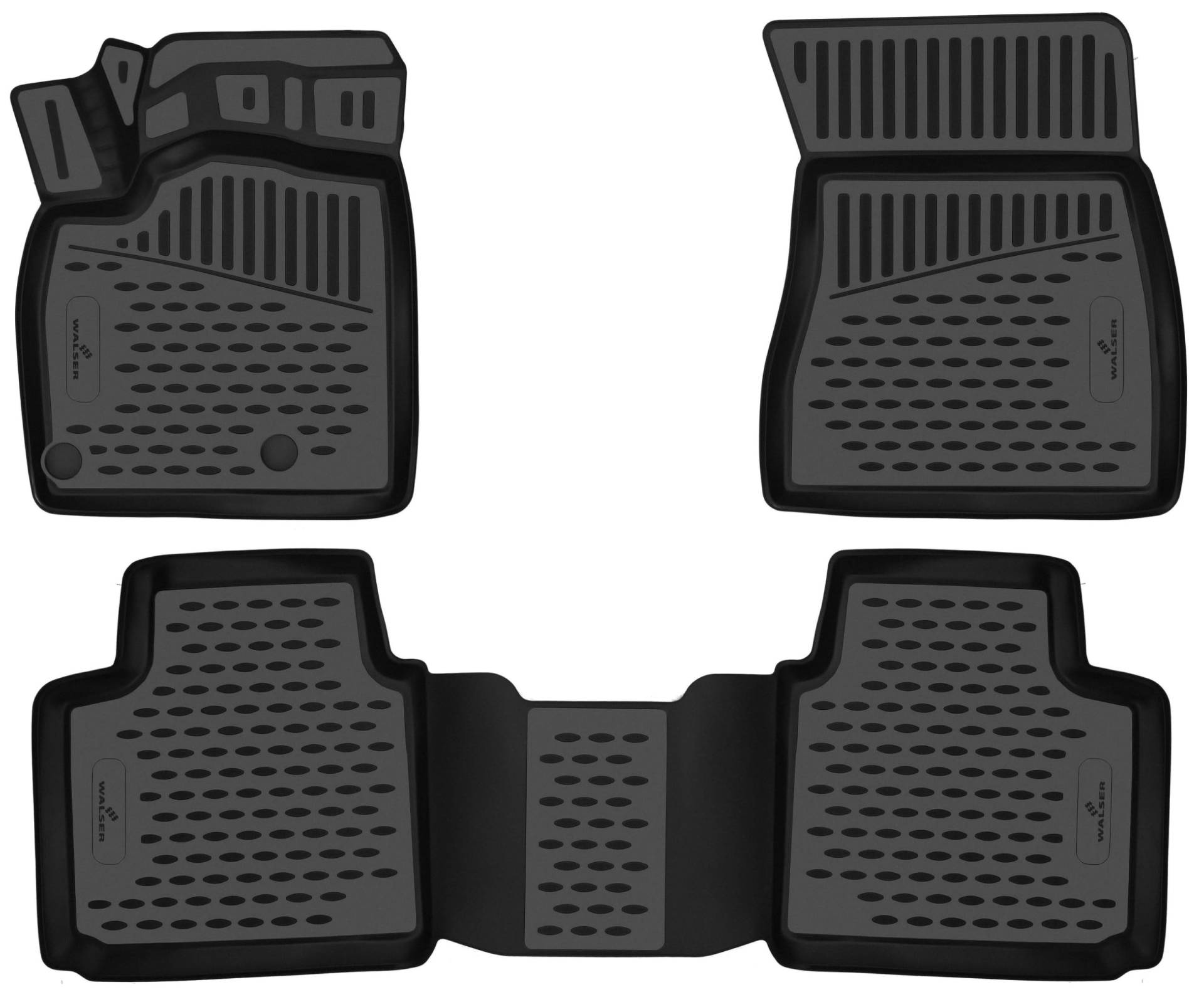 Walser XTR Gummi Fussmatten Auto für Mitsubishi Outlander IV 06/2021-Heute, 100% passgenaue Auto Fußmatten, robuste Universal Fußmatte Auto, Gummimatten Auto, Auto Fussmatten Gummi Walser XTR Gummi Fussmatten Auto für Mitsubishi Outlander IV 06/2021-Heute, 100% passgenaue Auto Fußmatten, robuste Universal Fußmatte Auto, Gummimatten Auto, Auto Fussmatten Gummi von Walser