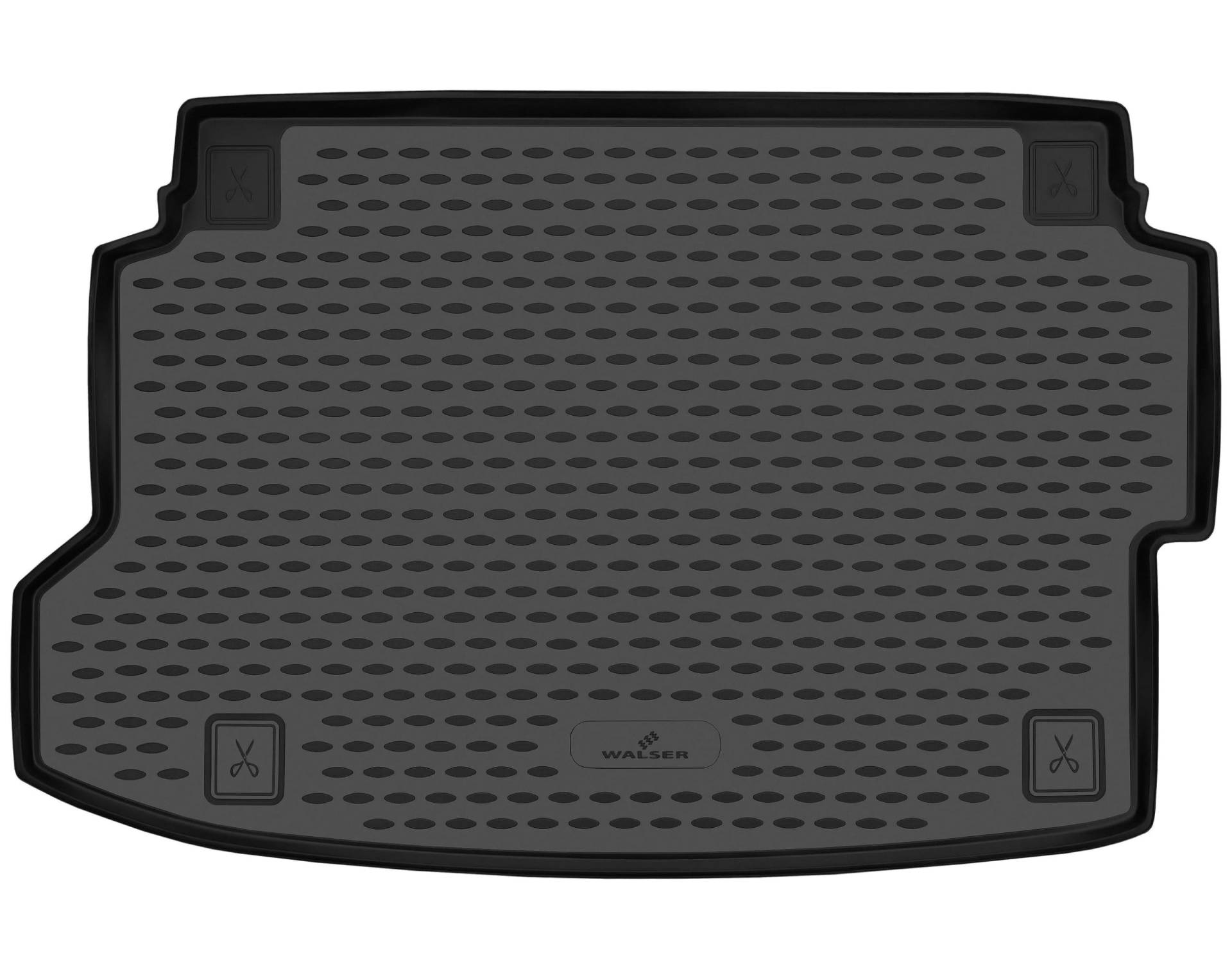 Walser XTR Kofferraumwanne für Hyundai Bayon (BC3) 05/2021-Heute, 100% passgenaue Antirutschmatte Auto, Gummimatte Auto, Kofferraum Schutzmatte, Anti Rutsch Matte Gummi, Auto Gummimatten von Walser