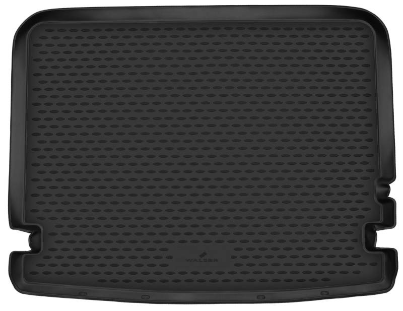 Walser XTR Kofferraumwanne für VW Multivan T5 2003-2015, 5-Türer, Langer Radstand, 100% passgenaue Antirutschmatte Auto, Gummimatte Auto, Kofferraum Schutzmatte, Auto Gummimatten von Walser