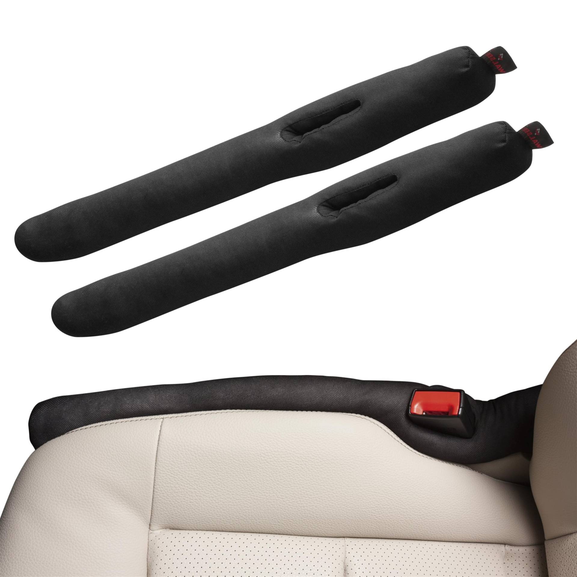 Walser AntiDrop Autositz Lückenfüller, Sitzlückenfüller fürs Auto, Ritzenfüller Auto, Lückenkissen 49x7x5 cm, Auto-Sitzlückenfüller 2er-Pack 24048 Walser AntiDrop Autositz Lückenfüller, Sitzlückenfüller fürs Auto, Ritzenfüller Auto, Lückenkissen 49x7x5 cm, Auto-Sitzlückenfüller 2er-Pack 24048 von Walser