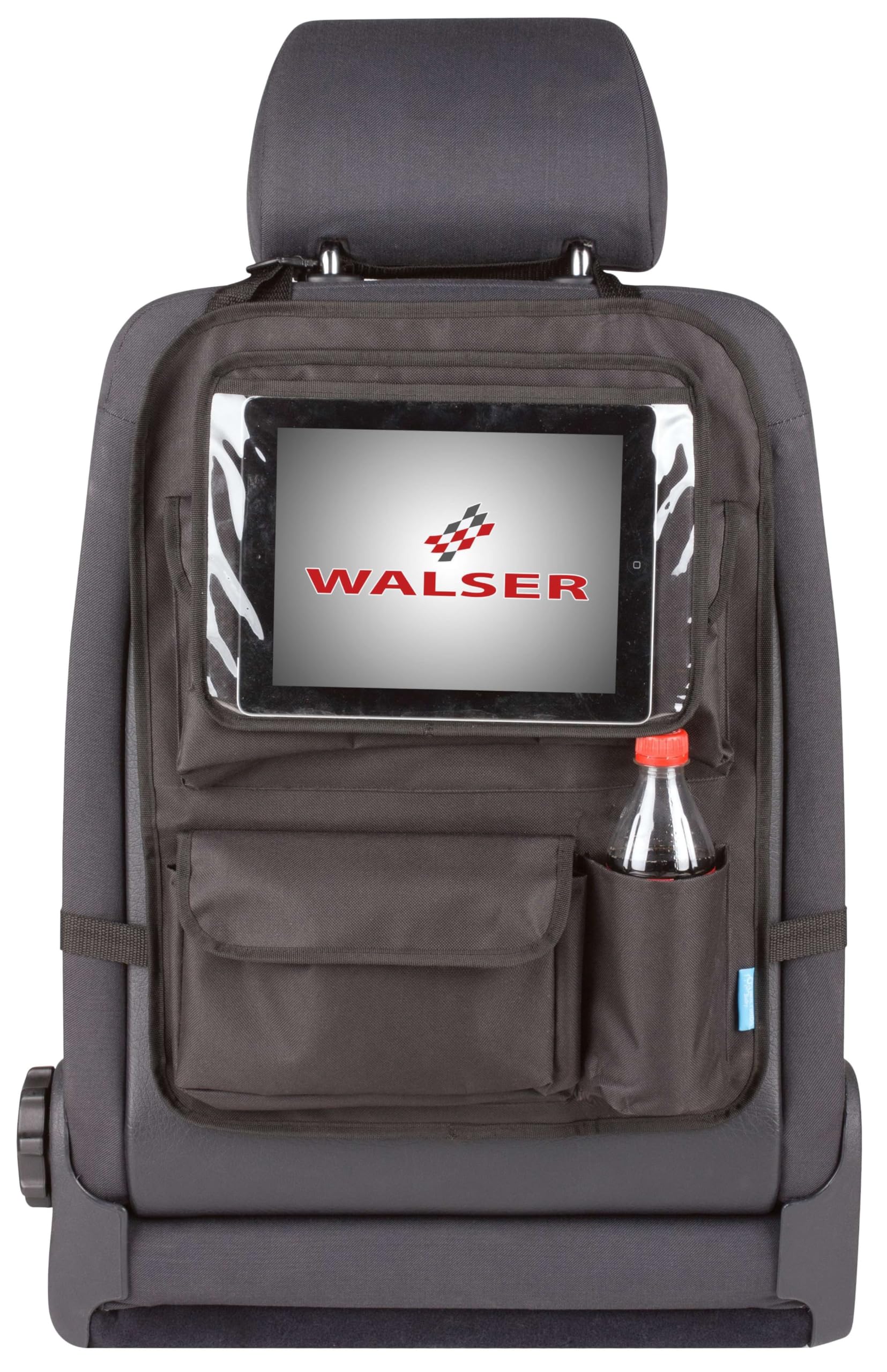Walser Auto-Rücksitztasche Maxi mit abnehmbarem Tablet-Halter, Auto-Organizer, Auto-Trittschutz, Rücksitzschoner schwarz Walser Auto-Rücksitztasche Maxi mit abnehmbarem Tablet-Halter, Auto-Organizer, Auto-Trittschutz, Rücksitzschoner schwarz von Walser