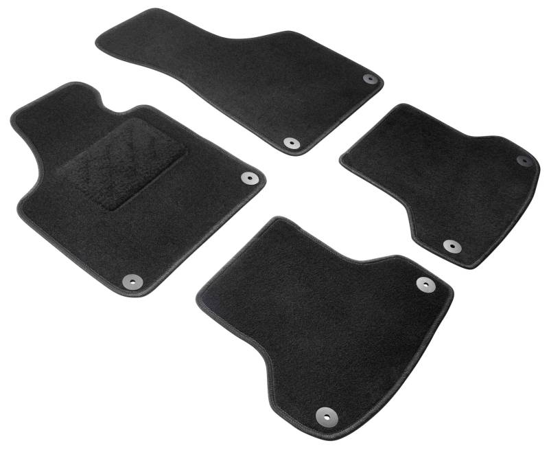 Walser Comfort Auto Teppiche für Audi A3 2003-2013, Audi A3 Sportback 2004-12/2015, Audi S3 2006-2012, 100% passgenaue Auto Fußmatten Made in Europe, Fußmatte Auto, Autoteppich Auto von Walser