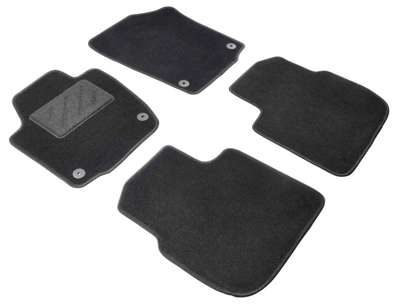 Walser Comfort Auto Teppiche für Skoda Rapid 07/2012-12/2019, 100% passgenaue Auto Fußmatten Made in Europe, Fußmatte Auto, Autoteppich Auto, Fussmatten Auto von Walser