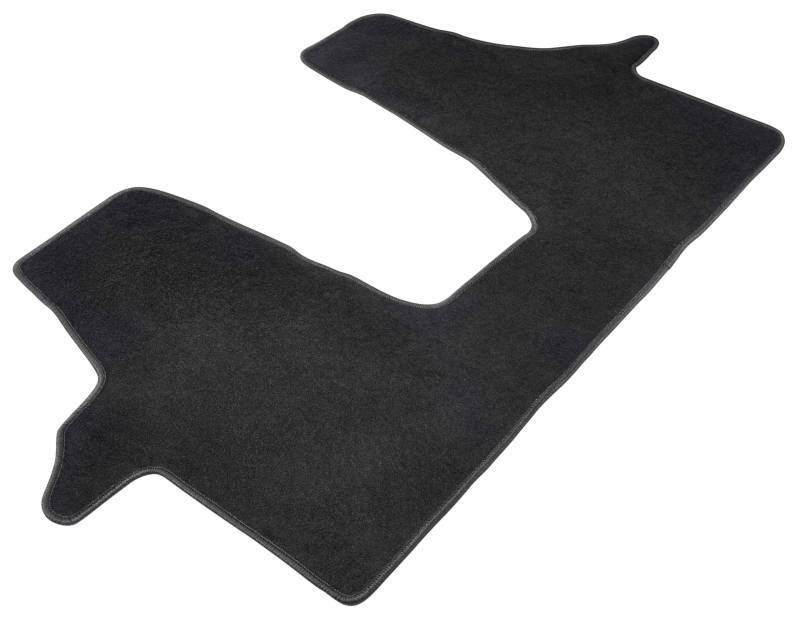 Walser Comfort Auto Teppiche für VW T5 04/2003-08/2015, VW T6 04/2015-Heute, 3-Sitzer, 100% passgenaue Auto Fußmatten Made in Europe, Fußmatte Auto, Autoteppich Auto, Fussmatten Auto von Walser