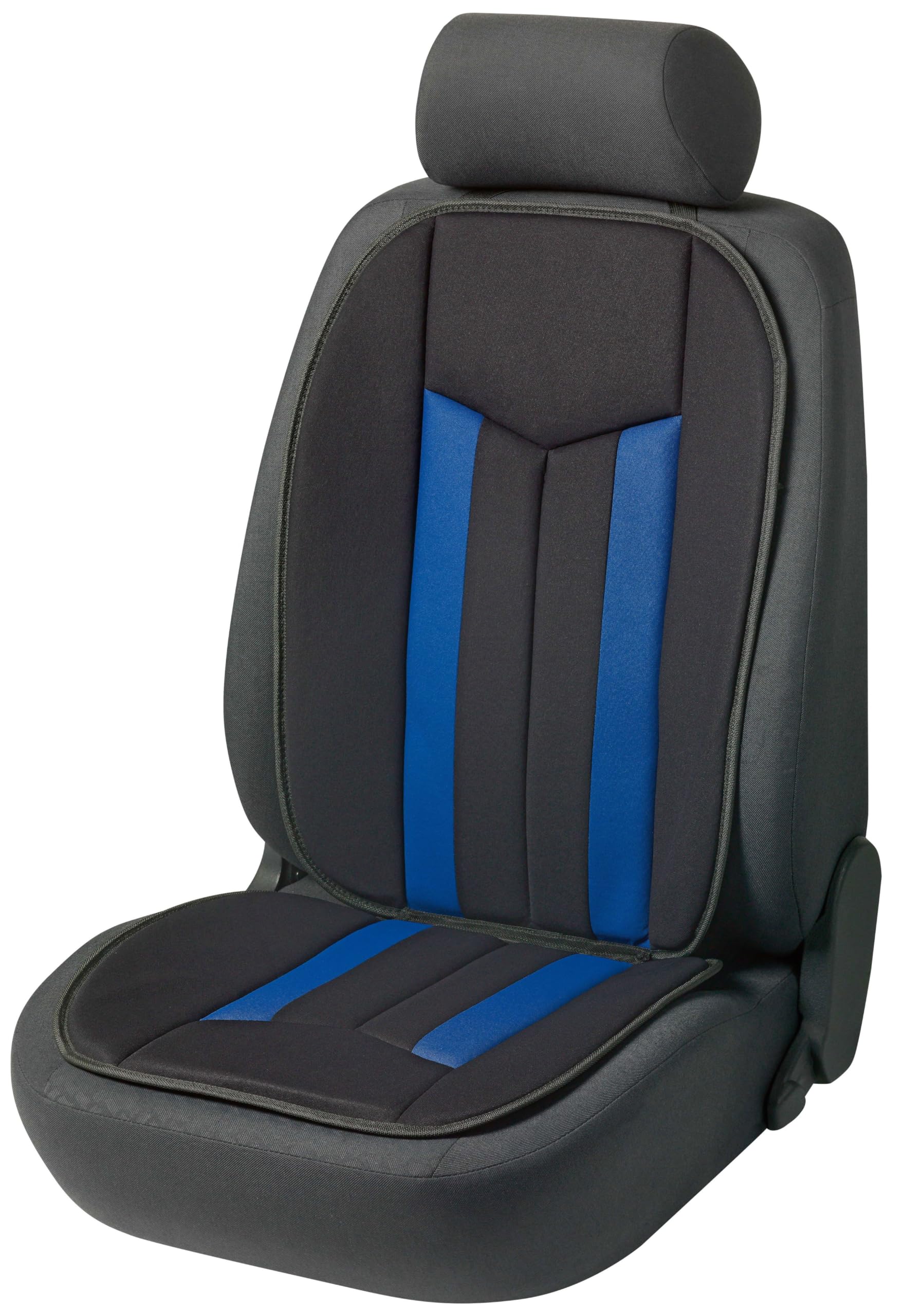 Walser Auto-Sitzauflage Elegance Plus, Universaler Sitzaufleger-Auto, Auto-Schutzunterlage, PKW-Sitzschoner, Sitzaufleger-Auto schwarz/blau Walser Auto-Sitzauflage Elegance Plus, Universaler Sitzaufleger-Auto, Auto-Schutzunterlage, PKW-Sitzschoner, Sitzaufleger-Auto schwarz/blau von Walser