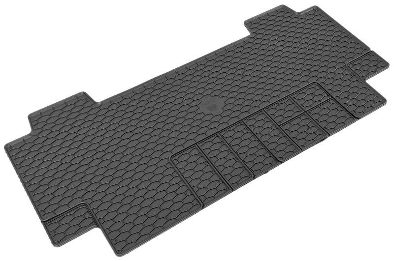 Walser DirtGuard Gummi Fussmatten Auto für FIAT Ulysse 1994-2002, Citroen Spacetourer/Peugeot Traveller/Toyota Proace 2016-Heute, Opel Zafira Life 2019-Heute, FIAT Ulysse Bus 2022-Heute von Walser