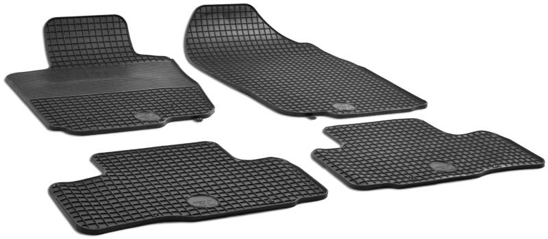 Walser DirtGuard Gummi Fussmatten Auto für Toyota RAV 4 III (A3) 06/2005-08/2014, 100% passgenaue Auto Fußmatten, robuste Universal Fußmatte Auto, Gummimatten Auto von Walser