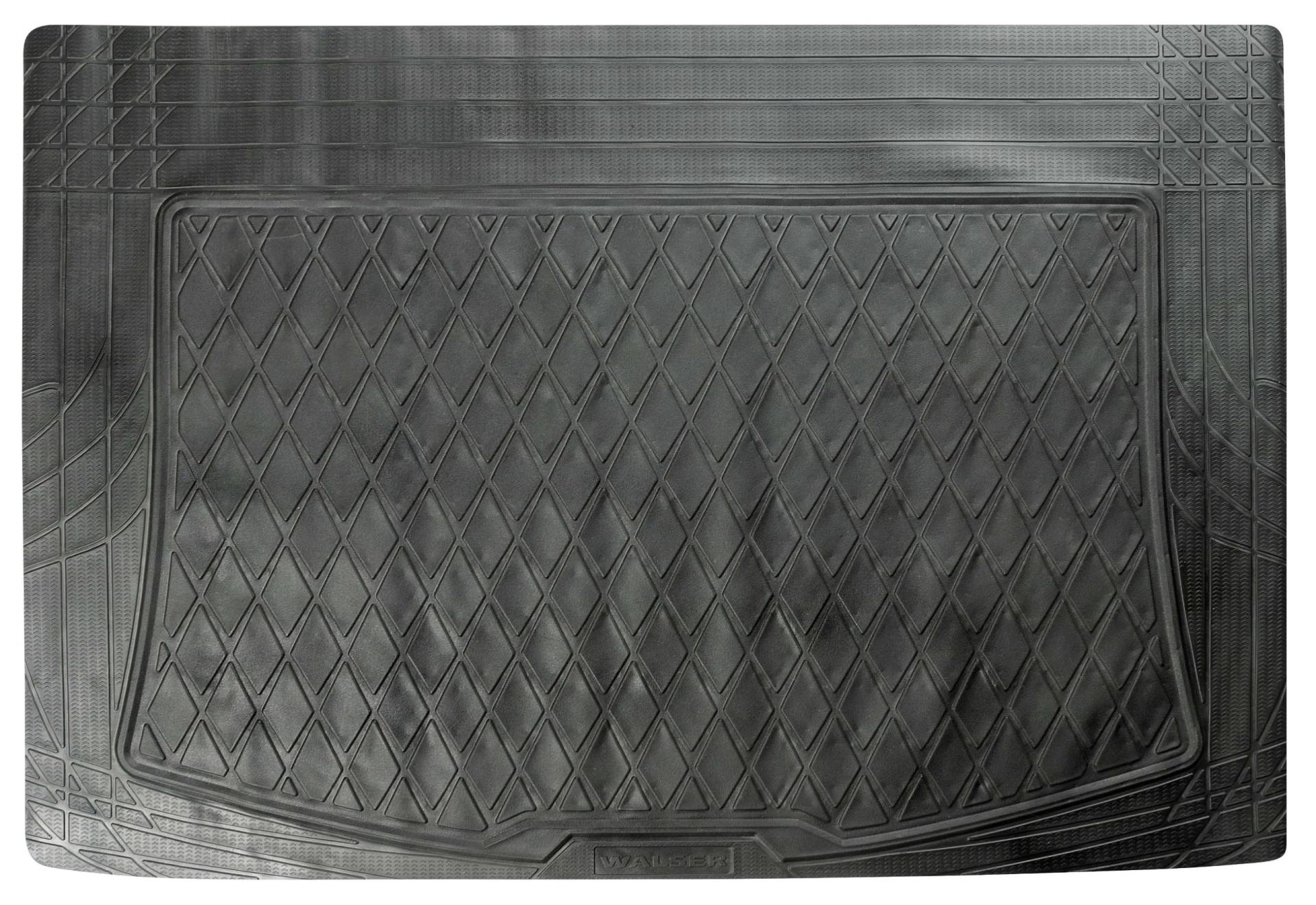 Walser Kofferraummatte Halvar 120x80 cm, Auto-Gummimatte individuell zuschneidbar, Auto-Schutzmatte, Automatte, PKW-Kofferraumwanne, Antirutschmatte Walser Kofferraummatte Halvar 120x80 cm, Auto-Gummimatte individuell zuschneidbar, Auto-Schutzmatte, Automatte, PKW-Kofferraumwanne, Antirutschmatte von Walser