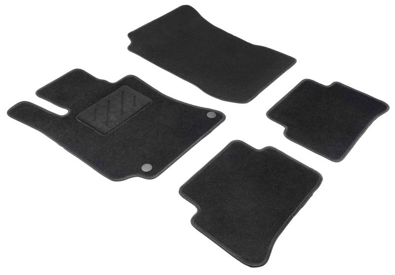 Walser Comfort Auto Teppiche für Mercedes-Benz E-Klasse 2009-2016, CLS 2011-2017, CLS Shooting Brake 2012-2017, 100% passgenaue Auto Fußmatten Made in Europe, Fußmatte Auto, Autoteppich von Walser