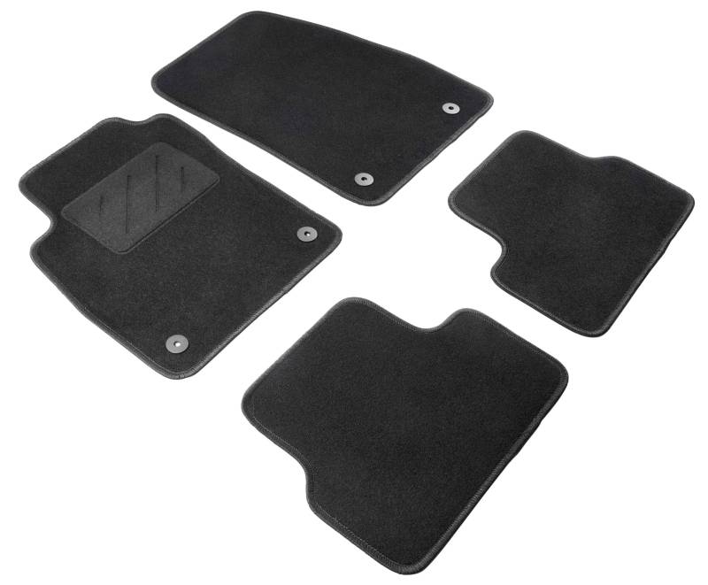 Walser Comfort Auto Teppiche für Opel Astra J/J Caravan 2009-2015, Astra J GTC 2011-Heute, Opel Cascada 2013-2019, 100% passgenaue Auto Fußmatten Made in Europe, Fußmatte Auto, Autoteppich von Walser