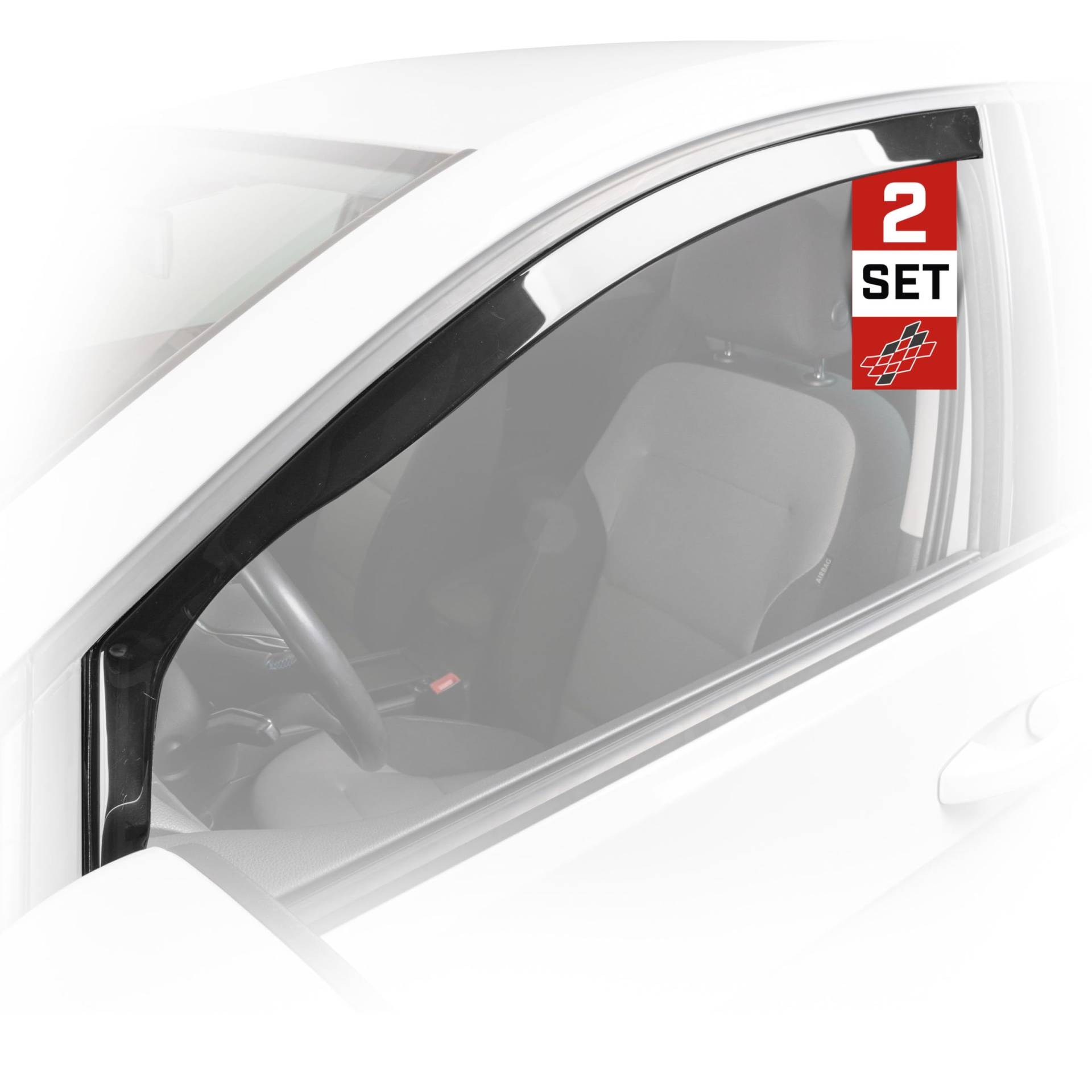 Walser Premium Auto Windabweiser für Mitsubishi Eclipse Cross 10/2017-Heute, Passform Regenabweiser Set für Fahrer- und Beifahrerseite, Auto Windabweiser 2 STK. Walser Premium Auto Windabweiser für Mitsubishi Eclipse Cross 10/2017-Heute, Passform Regenabweiser Set für Fahrer- und Beifahrerseite, Auto Windabweiser 2 STK. von Walser