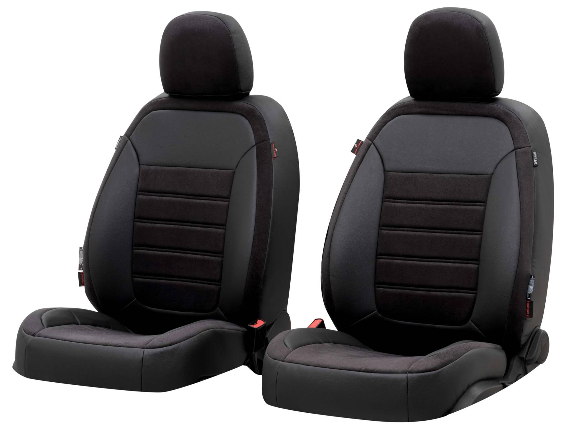 Walser Passform-Sitzbezug Bari, Schonbezug für Mercedes-Benz C-Klasse (W204) 01/2007-01/2015, 2 Einzelsitzbezüge Normalsitze von Walser