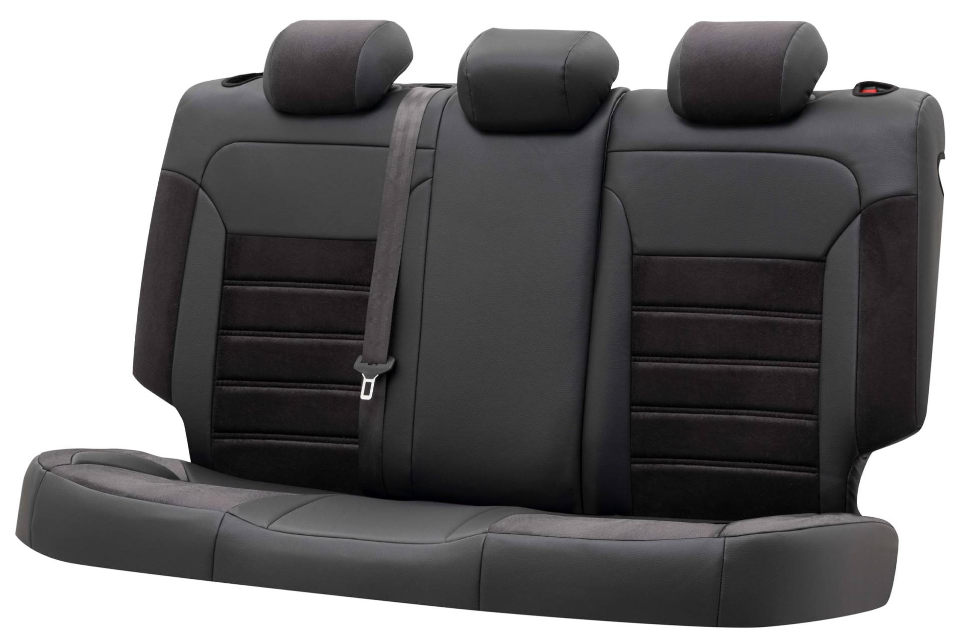 Walser Passform-Sitzbezug Bari, Schonbezug für VW Golf VII Comfortline 08/2012-03/2021, 1 Rücksitzbankbezug Normalsitze von Walser