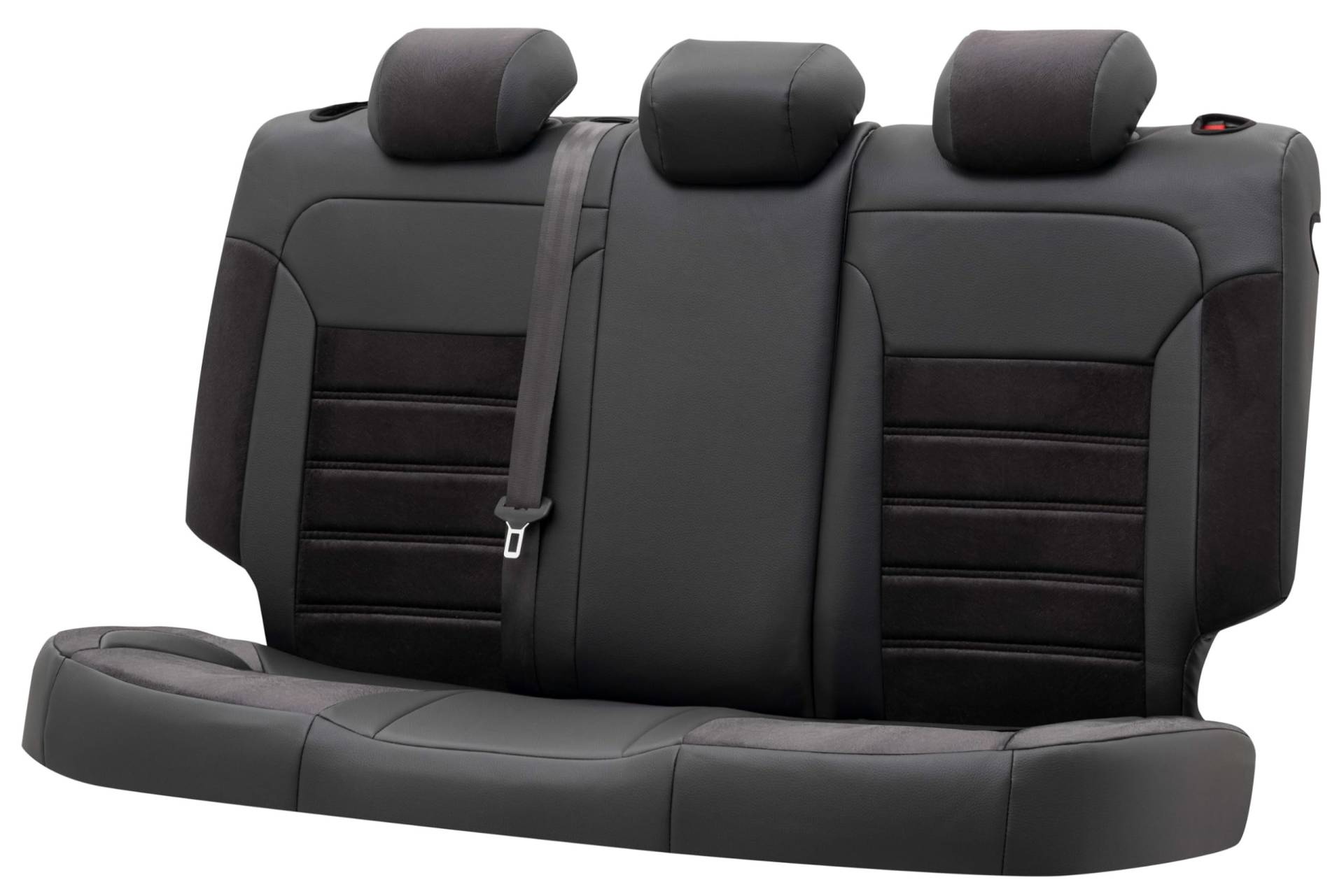 Walser Passform-Sitzbezug Bari, Schonbezug kompatibel mit VW Caddy IV Kombi (SAB, SAJ) 05/2015-Heute, 1 Rücksitzbankbezug Normalsitze von Walser