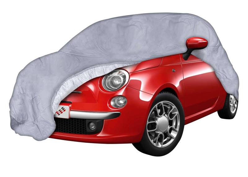 Walser Premium Autoplane All Weather Premium, Autogarage wetterfest, Vollgarage wasserdicht, UV-Sonnenschutzplane, Autoabdeckung Größe 1, Größe 1: 3,8x1,6x1,5m (LxBxH) von Walser