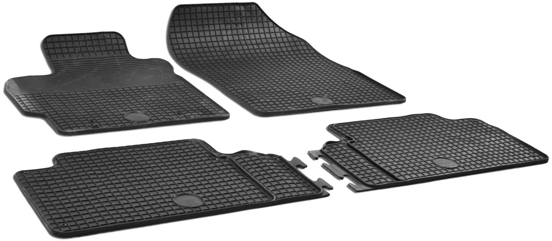 Walser DirtGuard Gummi Fussmatten Auto für Toyota Auris (E15) 10/2006-09/2012, 100% passgenaue Auto Fußmatten, robuste Universal Fußmatte Auto, Gummimatten Auto von Walser