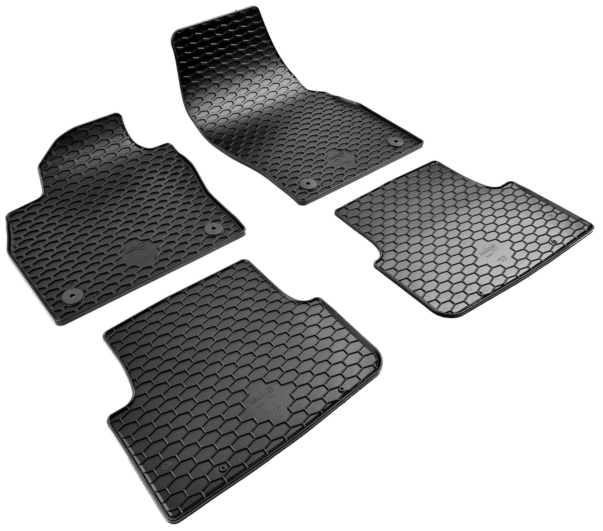 Walser DirtGuard Gummi Fussmatten Auto für VW Polo VI/VW Taigo 2021-Heute, 100% passgenaue Auto Fußmatten, robuste Universal Fußmatte Auto, Gummimatten Auto Walser DirtGuard Gummi Fussmatten Auto für VW Polo VI/VW Taigo 2021-Heute, 100% passgenaue Auto Fußmatten, robuste Universal Fußmatte Auto, Gummimatten Auto von Walser