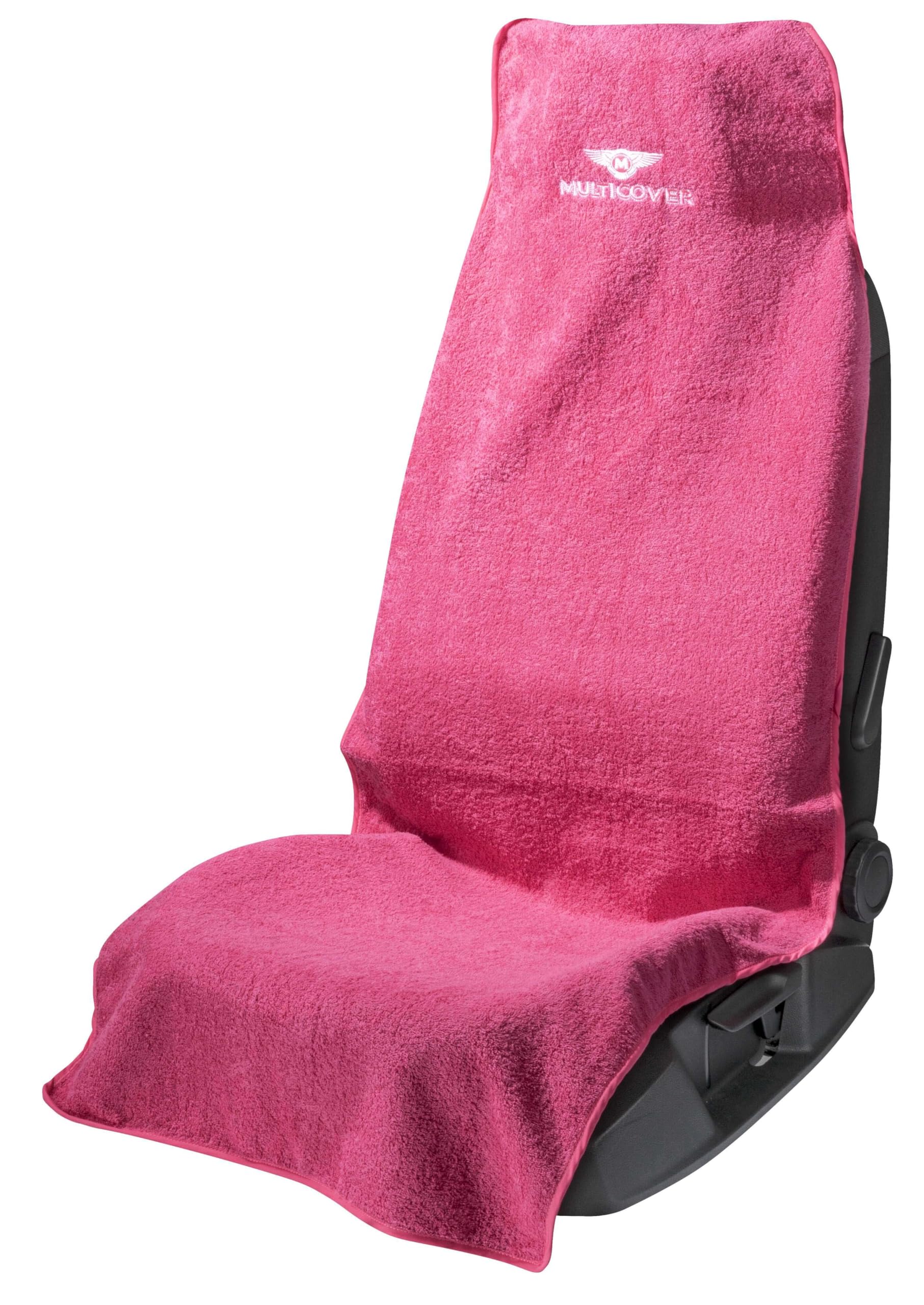 Walser Sitzaufleger Multicover, universal Auto-Sitzauflage, waschbarer Autositz-Überwurf pink von Walser