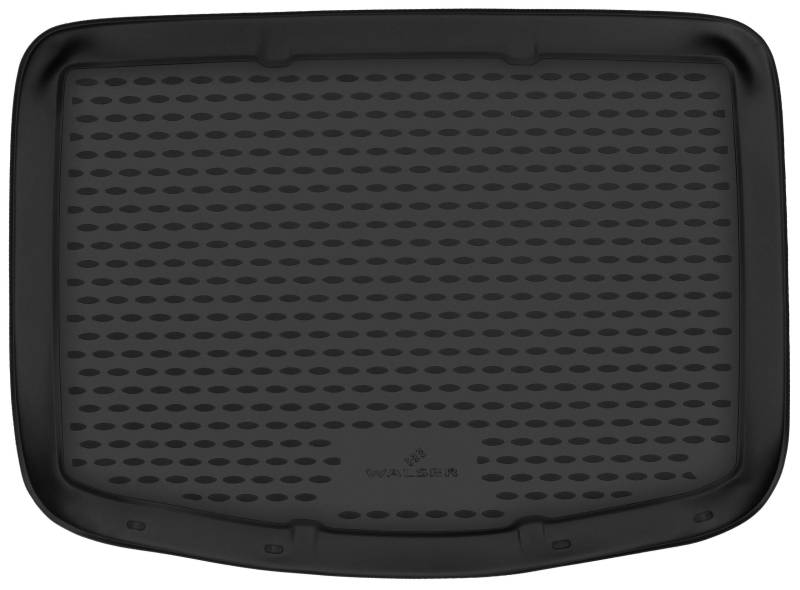Walser XTR Kofferraumwanne für Ford C-MAX II (DXA, CB7, CEU) 2010-2015, Modell mit Notrad, 100% passgenaue Antirutschmatte Auto, Gummimatte Auto, Kofferraum Schutzmatte, Auto Gummimatten von Walser