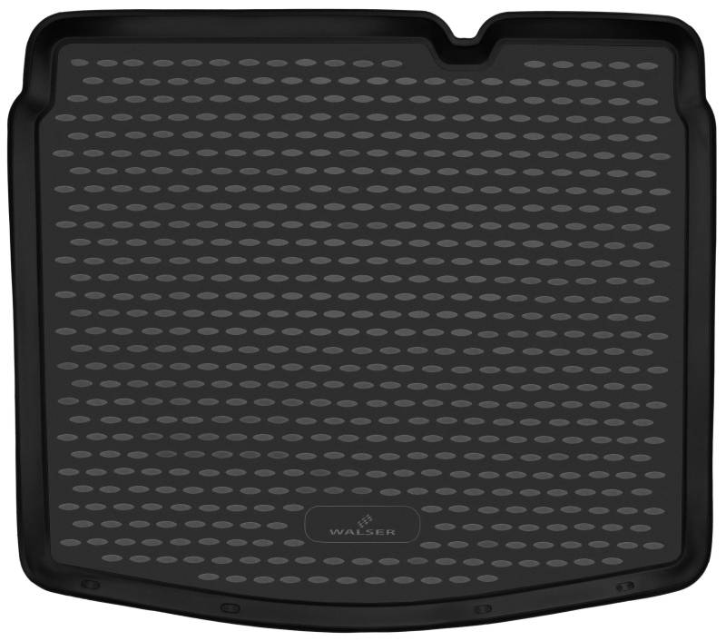 Walser XTR Kofferraumwanne für Jeep Compass oberer Ladeboden 01/2016-2021, 100% passgenaue Antirutschmatte Auto, Gummimatte Auto, Kofferraum Schutzmatte, Auto Gummimatten von Walser