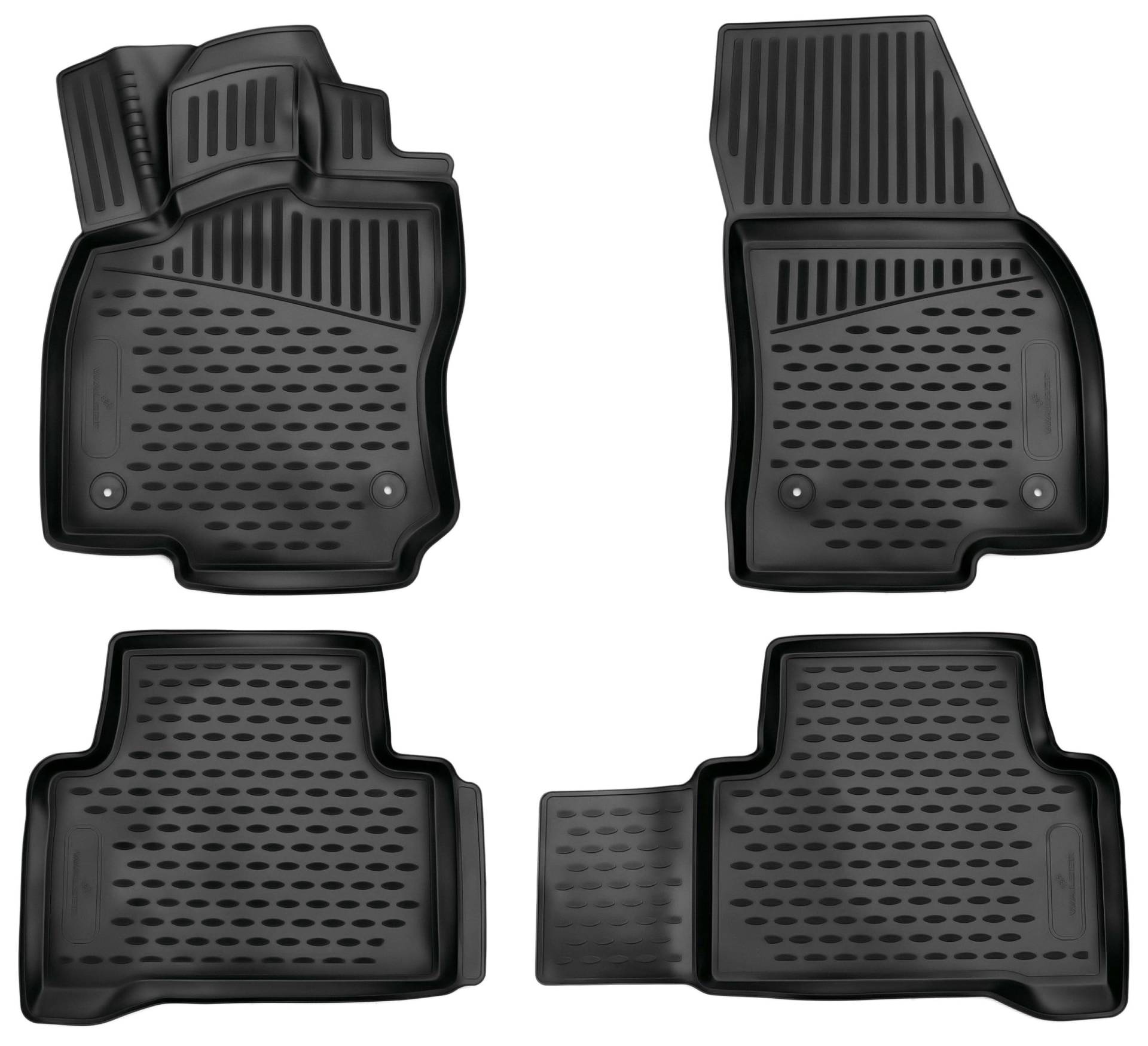 Walser XTR Gummi Fussmatten Auto für VW Touran 2015-Heute, 100% passgenaue Auto Fußmatten, robuste Universal Fußmatte Auto, Gummimatten Auto, Auto Fussmatten Gummi, Auto Gummimatten Walser XTR Gummi Fussmatten Auto für VW Touran 2015-Heute, 100% passgenaue Auto Fußmatten, robuste Universal Fußmatte Auto, Gummimatten Auto, Auto Fussmatten Gummi, Auto Gummimatten von Walser