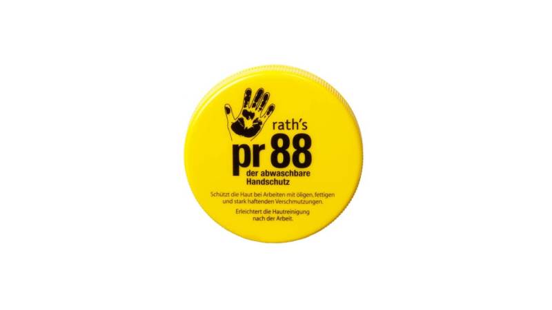 Ursula Rath pr 88 abwaschbarer Handschutz Öl Fett Schmierstoff Lack Silikon Werkstatt Hände sauber (100ml / 1x) von Wandbreite