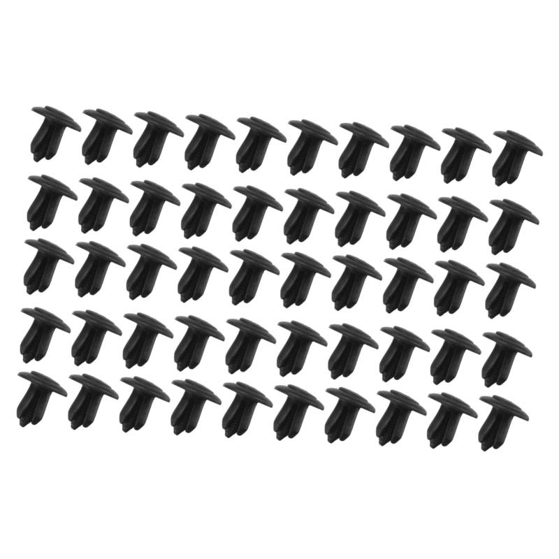 Warmhm 100Stücke Kofferraumverschluss Clips Hochwertige Befestigungsclips für Geschirrspüler Stoßfänger und Motorabdeckungsclip Zuverlässige Montage und Demontage von Warmhm