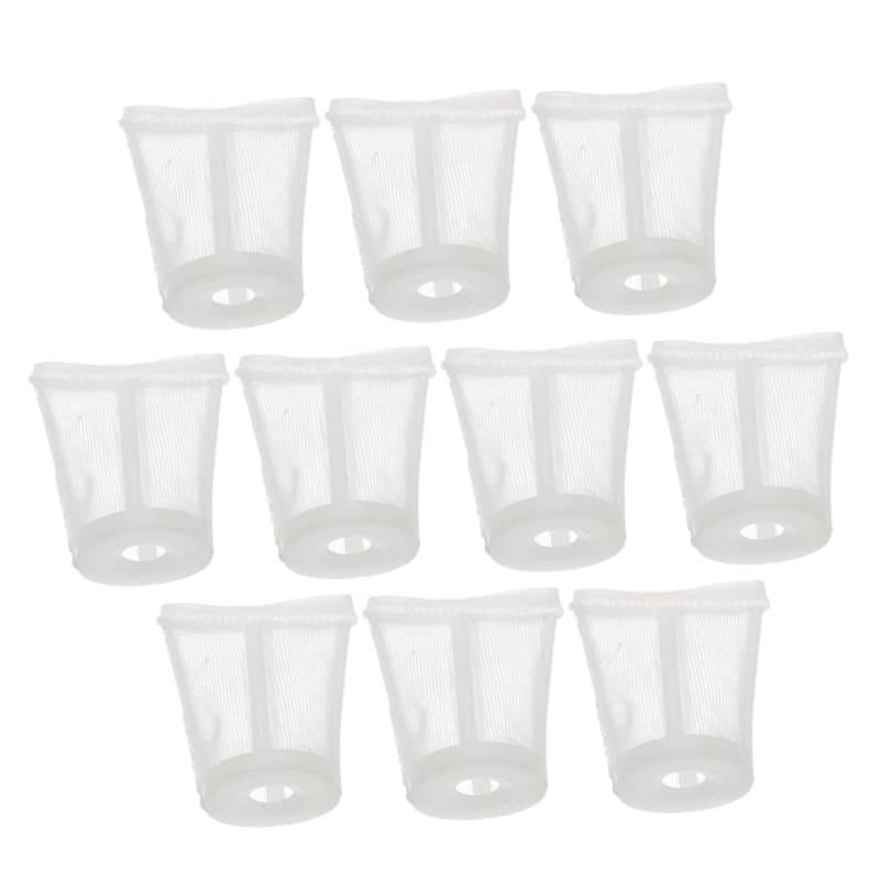 Warmhm 10Stücke Mesh Sprühgerät Filter Feinmaschige Filter für Optimale Sprühleistung Passend für Spritzgeräte zum Schutz Verunreinigungen und Einfacher von Warmhm