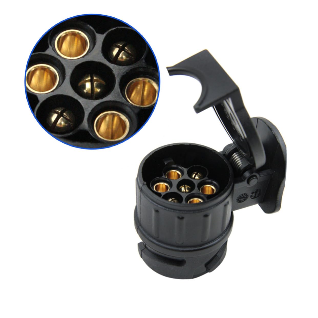 Warmhm 12V Anhänger Adapter Steckverbindung LKW Anschlusskabel für Wohnmobile und Anhänger Robustes Design für Optimale Beleuchtung Warmhm 12V Anhänger Adapter Steckverbindung LKW Anschlusskabel für Wohnmobile und Anhänger Robustes Design für Optimale Beleuchtung von Warmhm