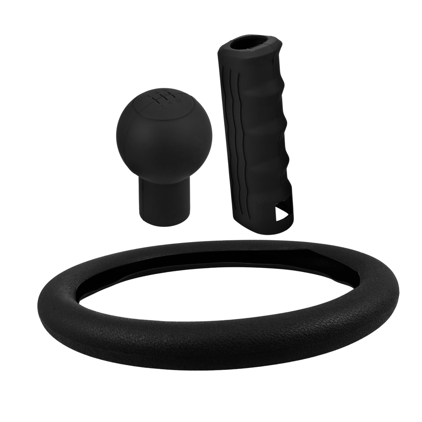Warmhm 1Satz Lenkradabdeckung Teiliges Innenzubehör für Auto Handbremsabdeckung Schalthebelabdeckung mit Klassischem Design Reinigen Warmhm 1Satz Lenkradabdeckung Teiliges Innenzubehör für Auto Handbremsabdeckung Schalthebelabdeckung mit Klassischem Design Reinigen von Warmhm