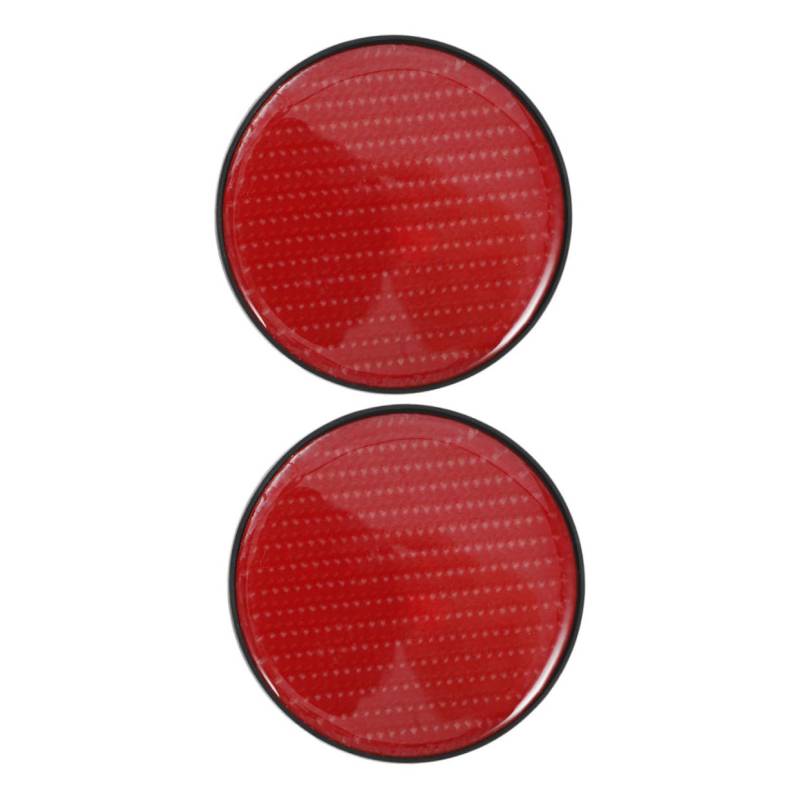 Warmhm 2 Stück Auto Achterbahn Tassenmattenhalter Anti -Slip -Matte Büro -Pokal -untersetzer Autokasse Matte Fahrzeug Untersetzer Anti -Slip -untersetzer Anti-rutsch- Rot PVC von Warmhm