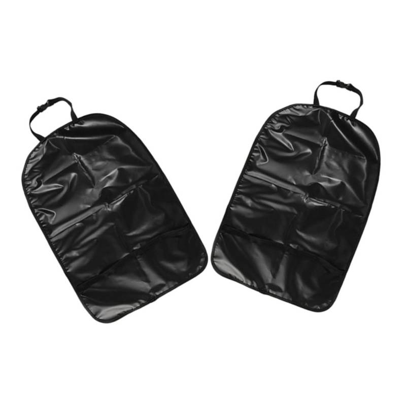 Warmhm 2 Stück Kick Pad Autositz Rückenlehnen Organizer Haustiermatten Für Autos Sitzschoner Für Fahrzeuge Wasserdichter Autositzschutz Autositzschutzmatte Autositzbezüge Oxford Stoff von Warmhm