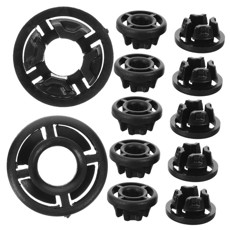 Warmhm 50Stücke Car Hood Support Rod Clip Base Grommet Durable Plastic Engine Cover Retainer for Easy Installation Compatible with Multiple Vehicles von Warmhm