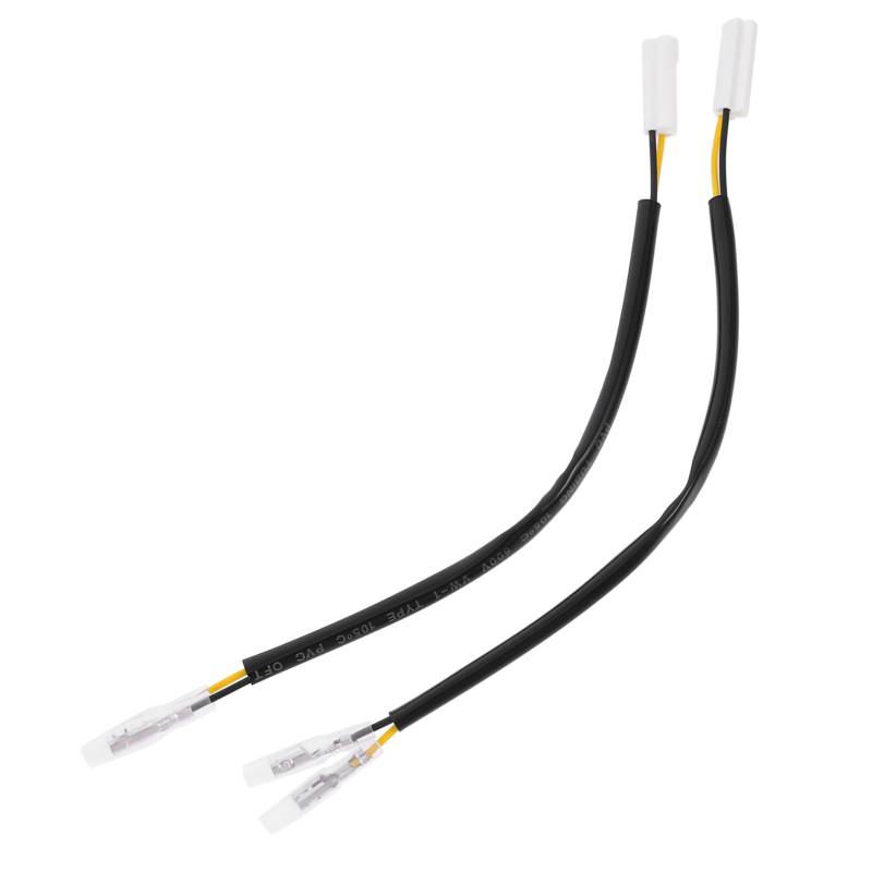 Warmhm Motorcycle Abbiegelicht Adapterstecker für Effiziente Blinkersignalübertragung Robuste Konstruktion Benutzerfreundliches Design Kompakt und Platzsparend von Warmhm
