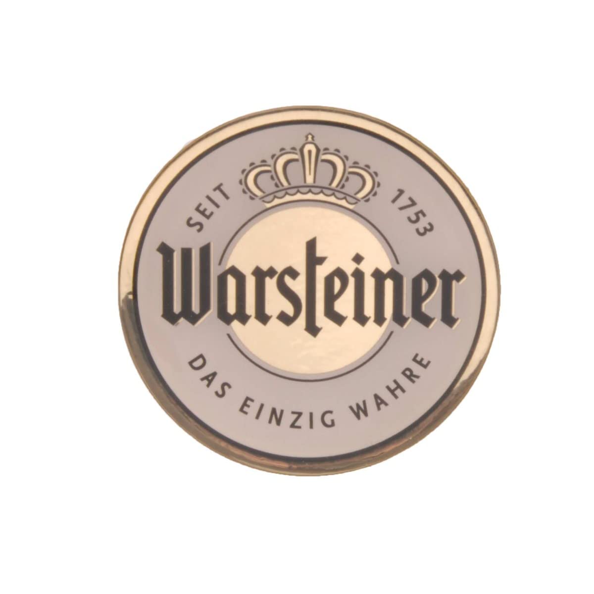 Warsteiner Autoplakette rund Durchm.60mm Warsteiner Autoplakette rund Durchm.60mm von Warsteiner