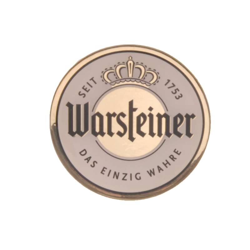 Warsteiner Autoplakette rund Durchm.60mm von Warsteiner
