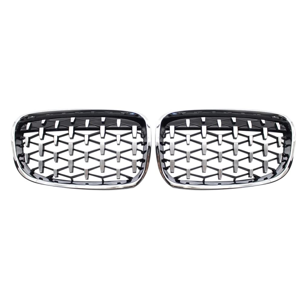 Watlsuz 1 Paar Front Nieren Meteor Gitter Gitter f¨¹r - 1 Series F20 2010-2014 Gitter Chrom Watlsuz 1 Paar Front Nieren Meteor Gitter Gitter f¨¹r - 1 Series F20 2010-2014 Gitter Chrom von Watlsuz