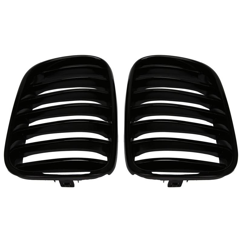 Watlsuz Auto Front ?Nzend Schwarz Nieren Gitter Gitter f¨¹r F25 X3 2011-2013 51117237422,51117237421, 51117210725, 51117210726 von Watlsuz