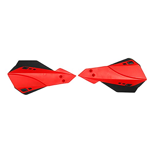 Watlsuz Universal Motorrad Hand Schutz Motocross Hand Schutz Besch¨¹Tzer f¨¹r Motorrad 22Mm Lenker Schutz Rot von Watlsuz