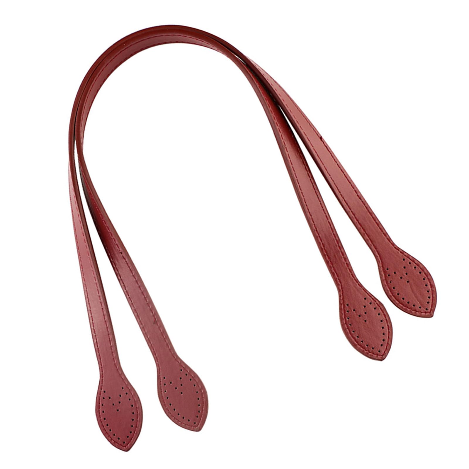 Wdbild Handtasche Damen, 2 Stück PU-Leder-Umhängetaschen-Gurtgriff-Ersatzzubehör für die Herstellung von Handtaschen und Unterarmtaschen Wdbild Handtasche Damen, 2 Stück PU-Leder-Umhängetaschen-Gurtgriff-Ersatzzubehör für die Herstellung von Handtaschen und Unterarmtaschen von Wdbild