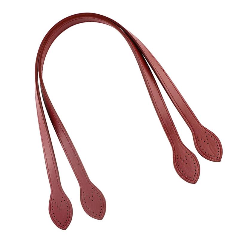 Wdbild Handtasche Damen, 2 Stück PU-Leder-Umhängetaschen-Gurtgriff-Ersatzzubehör für die Herstellung von Handtaschen und Unterarmtaschen von Wdbild