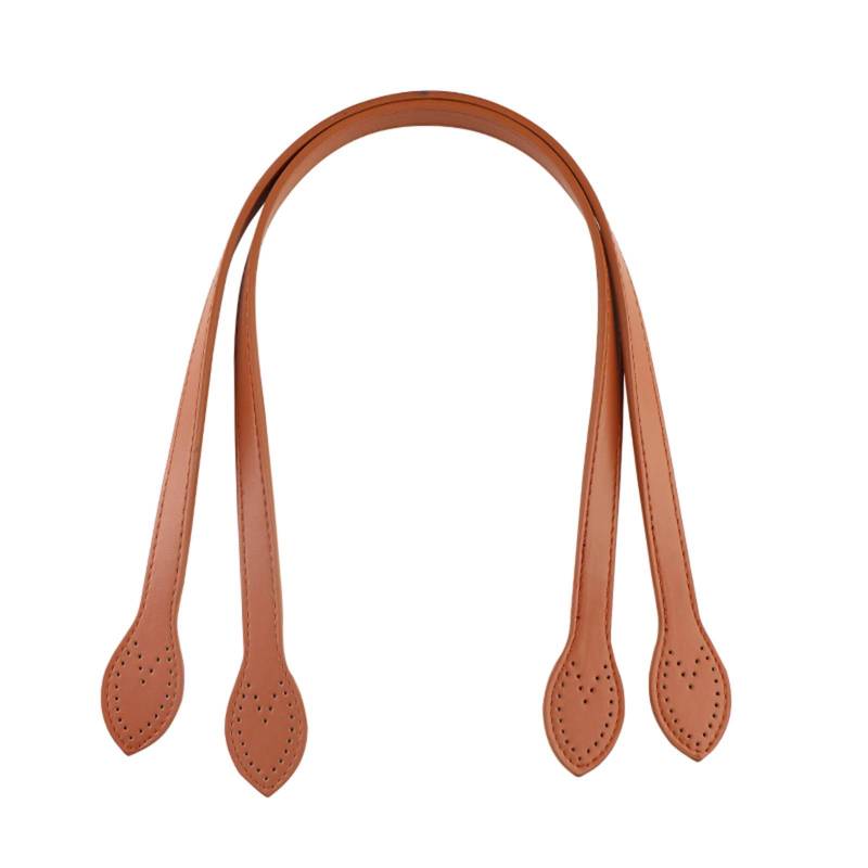 Wdbild Handtasche Damen, 2 Stück PU-Leder-Umhängetaschen-Gurtgriff-Ersatzzubehör für die Herstellung von Handtaschen und Unterarmtaschen von Wdbild