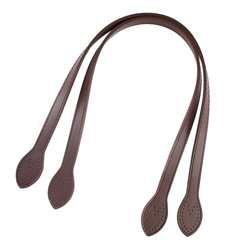 Wdbild Handtasche Damen, 2 Stück PU-Leder-Umhängetaschen-Gurtgriff-Ersatzzubehör für die Herstellung von Handtaschen und Unterarmtaschen von Wdbild