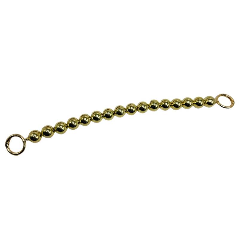 Wdbild Handtasche Damen, Abnehmbarer Perlenkettenriemen, kurzer Griff mit Schnallenclip für Geldbörse, Handtasche, Schultertasche, Umhängetasche von Wdbild